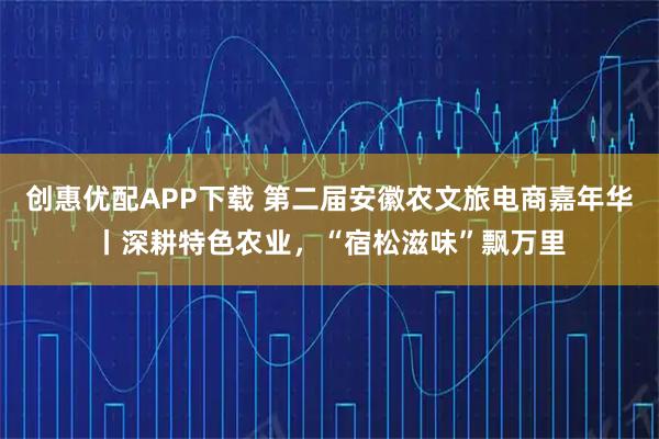 创惠优配APP下载 第二届安徽农文旅电商嘉年华丨深耕特色农业,“宿松滋味”飘万里